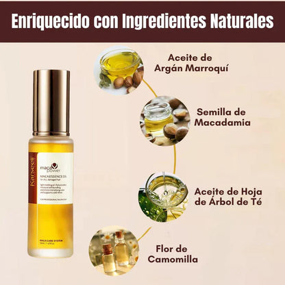 KIT MÁSCARA Y ACEITE CAPILAR KARSEELL™: MASCARILLA CAPILAR CON COLÁGENO + ACEITE DE ARGÁN (ORIGINAL)